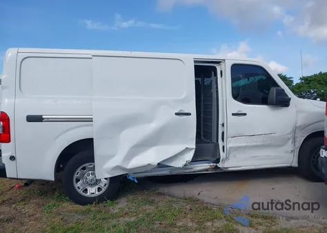 2020 Nissan Nv Cargo Nv1500 Sv Standard Roof V6 из США, поврежденный, VIN 1N6BF0KM5LN808775